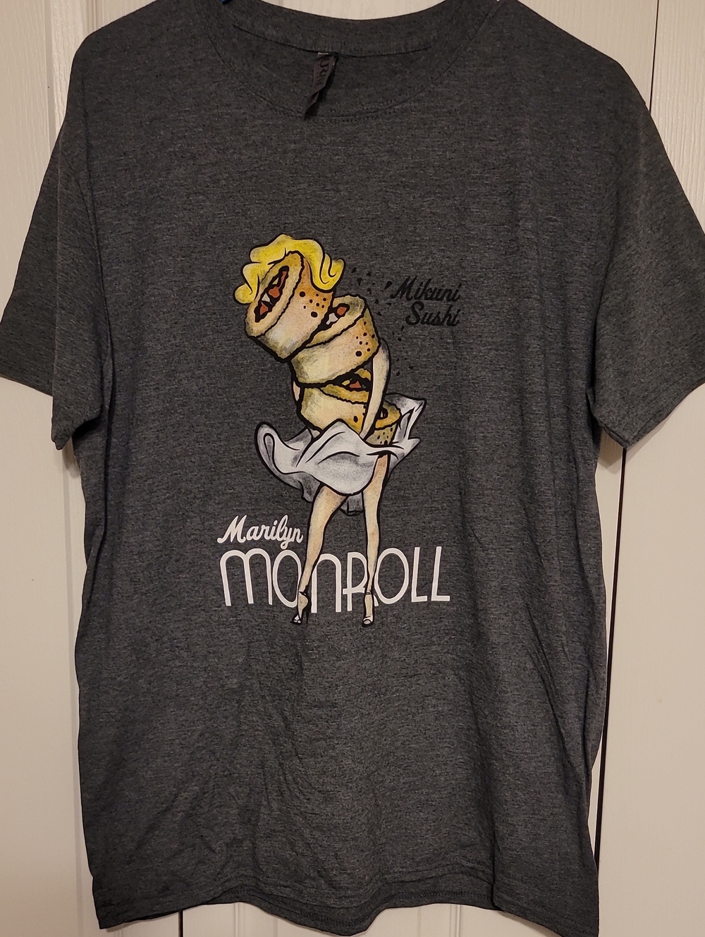 Ouray Dark Gray Marilyn Monroll Graphic Short-Sleeve Tee